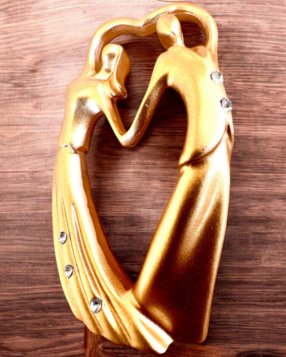 Figurine Symbol der Liebe - „Ewige Nähe“ als Geschenk, Personalisierung mit Gravur