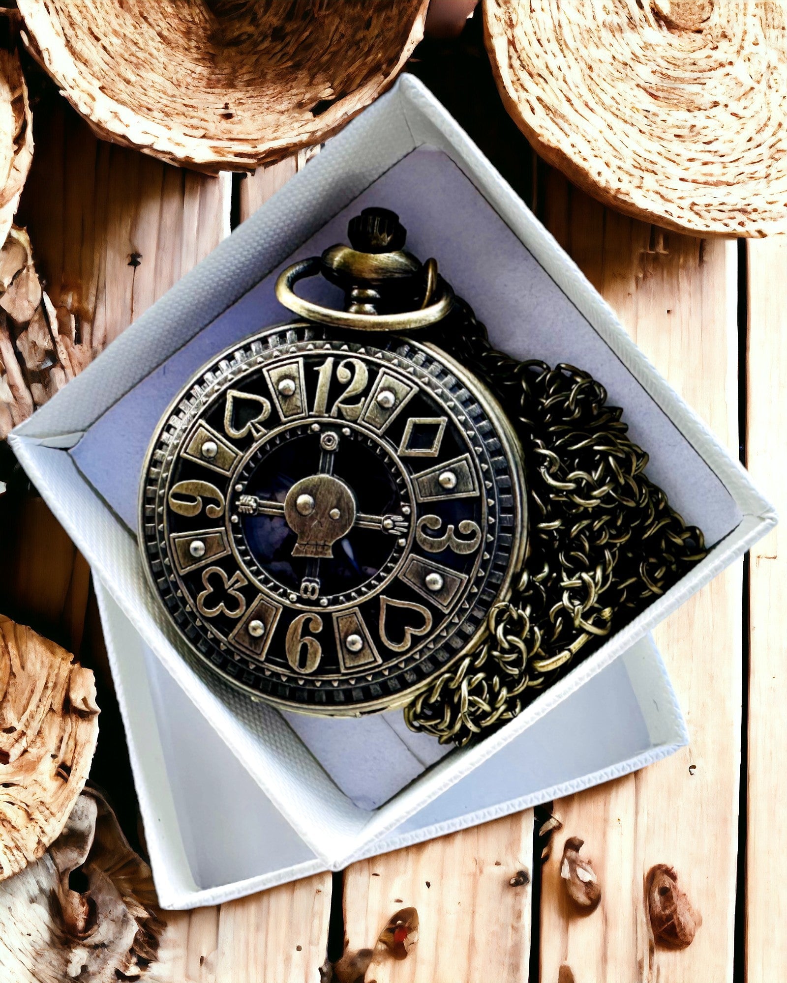 Taschenglas "Heritage Timekeeper" Personalisierte Geschenk mit Gravur